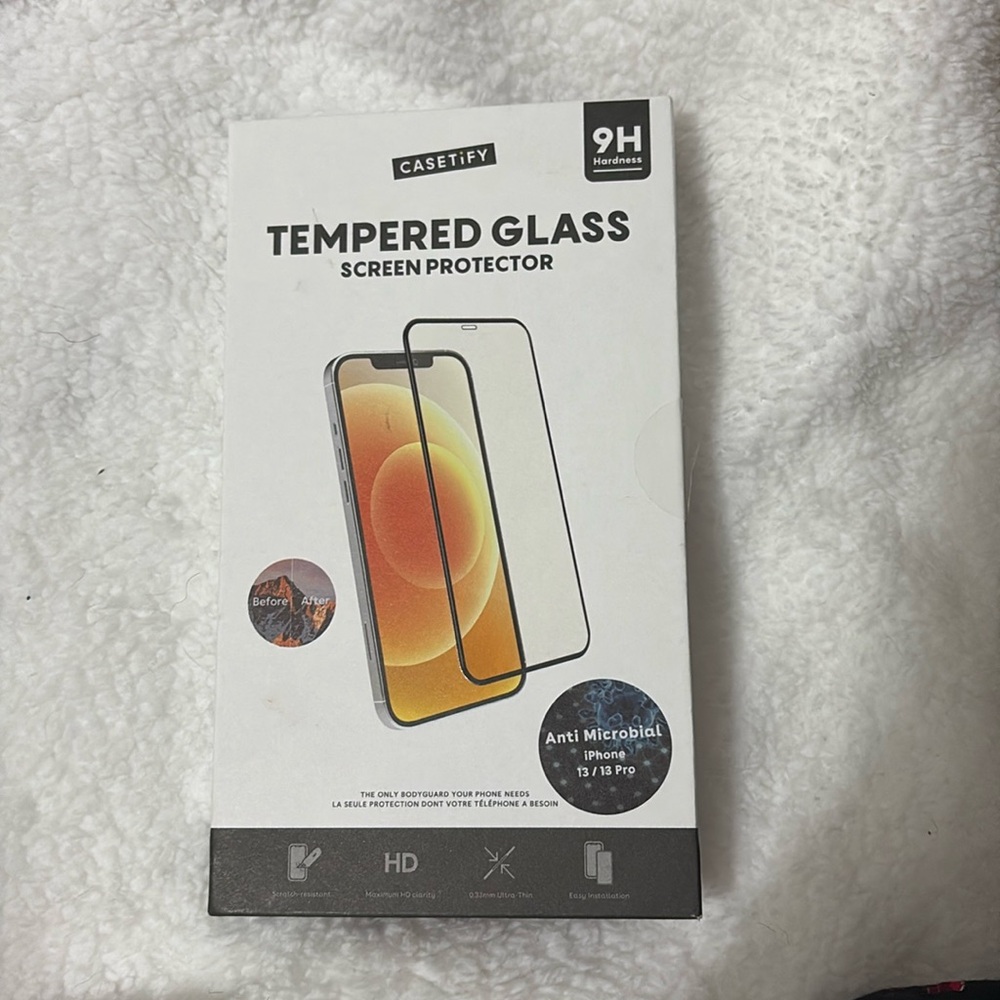 brand new casetify iphone 13/ 13 pro screen protector